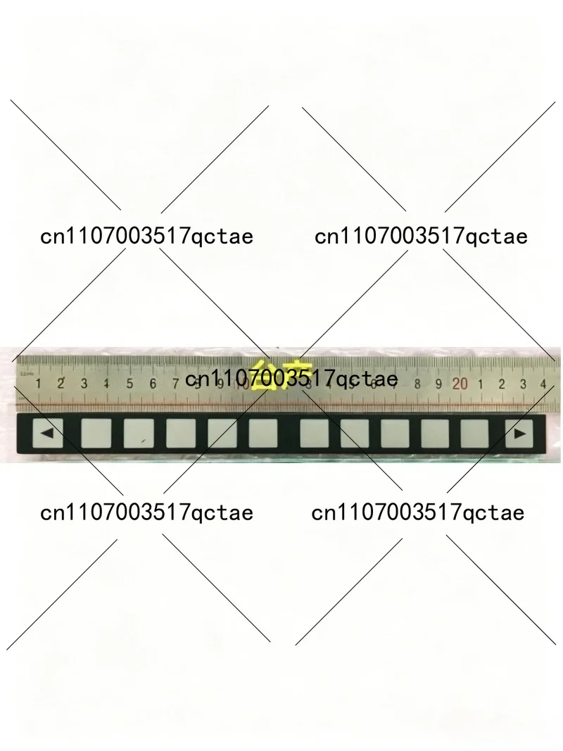 CNC HMI Membrane Keypad 7 9 12 Key Replacement for Machine Operator Panel