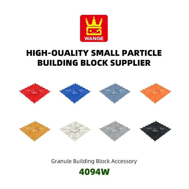 

WANGE 70 шт./лот 4094 Вт 4 × 4 перфорированная поверхность зонта Moc цветная пряжка аксессуары совместимые кирпичи DIY детские игрушки здания