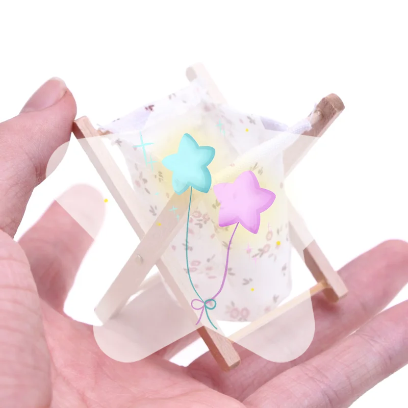 

1:12 Dollhouse Miniature Fabric Folding Dirty Clothes Basket Bathroom Bedroom Shoes Storage Basket Model Decor Kids Toys