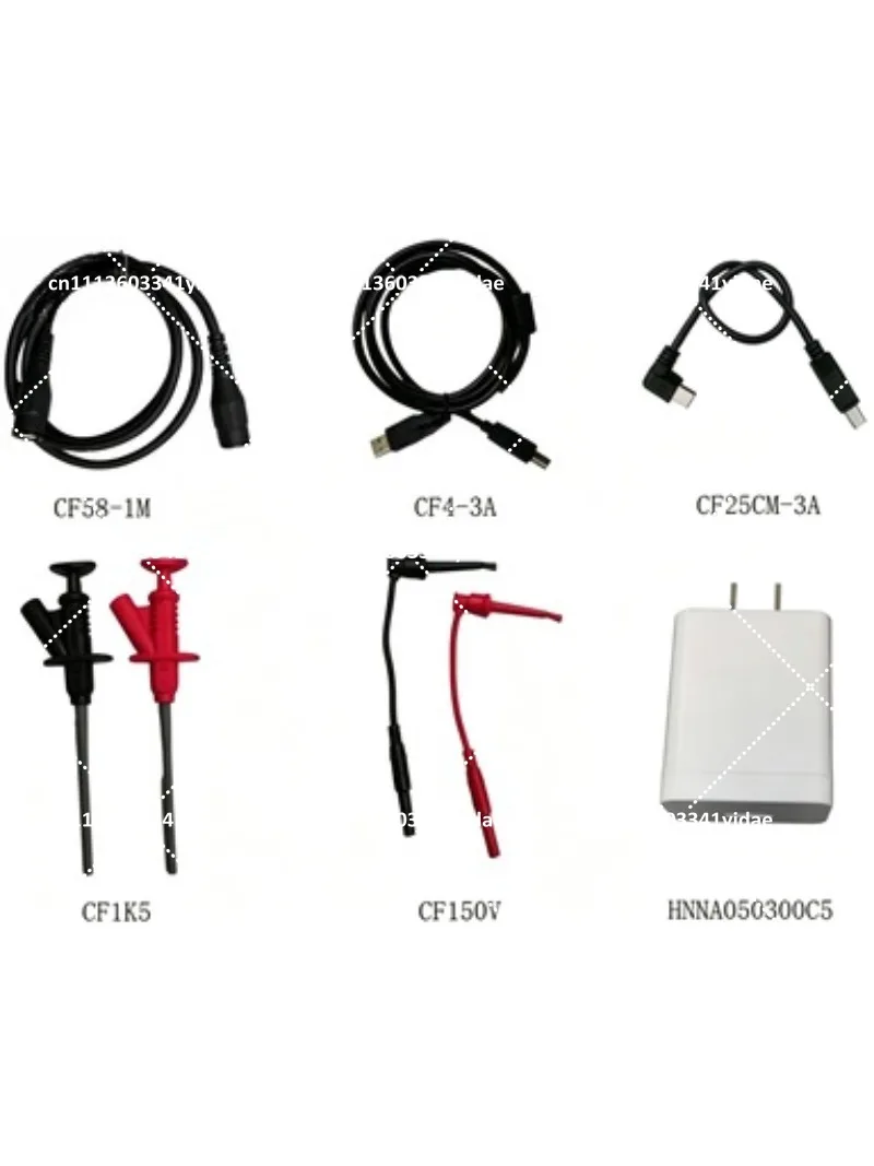 High Voltage Differential Probe 1500V 100MHz Active Oscilloscope for Automotive Circuit Power Electronics Testing
