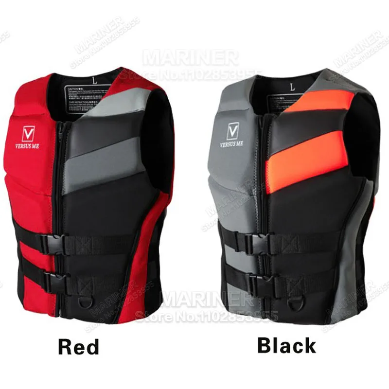 Life Vest for Adults Kayak KiteSurf Jet Ski Life Jacket Motorboats Raft Rescue Swim Drifting Boat Wakeboard Fishing Life Jackets