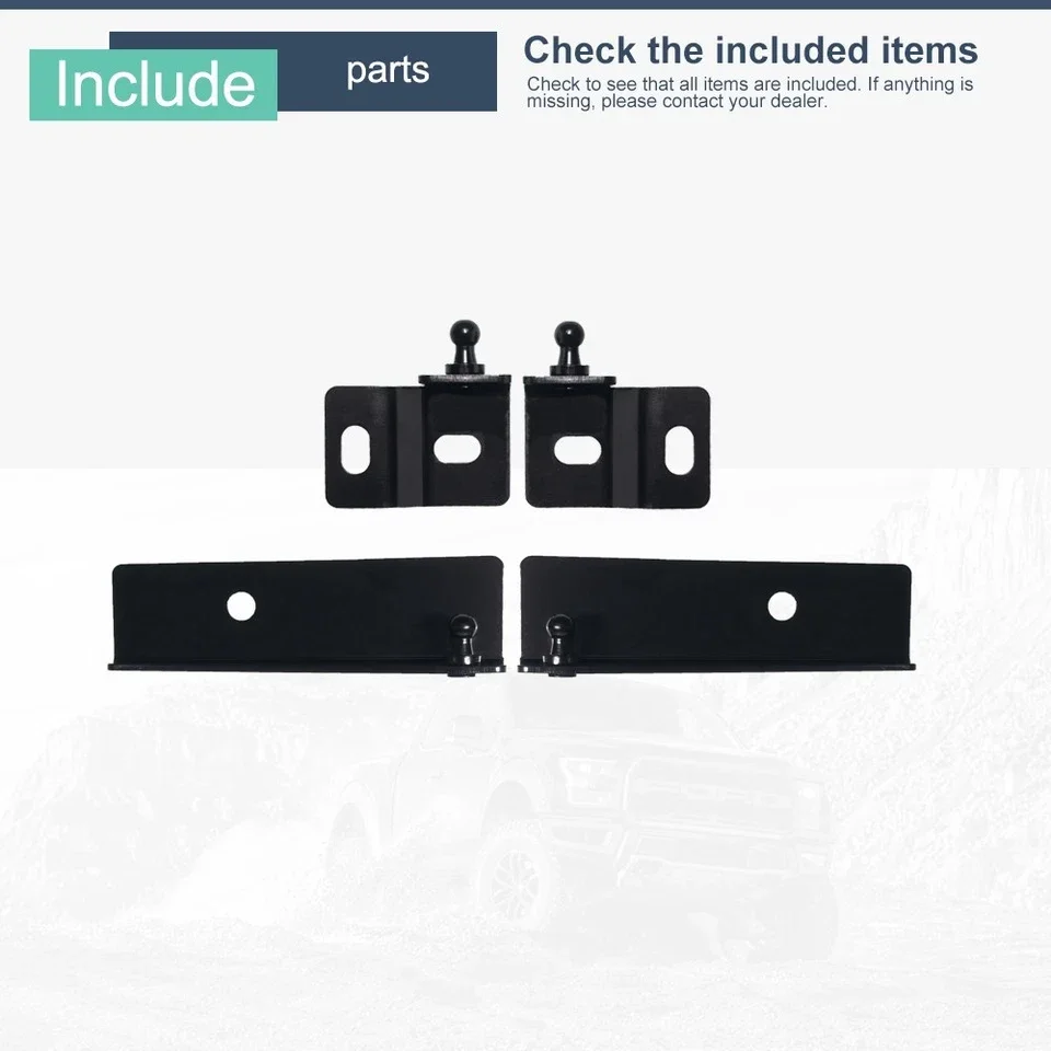 Hood Struts For Mitsubishi Triton MR 2019-2024 L200 Bonnet Gas Struts Lift Supports