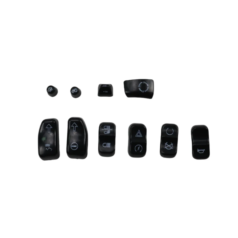 

Motorcycle Hand Control Button Cap Switch Cover Kits for Harley Road Glide Electra Glide 2014-2016 FLHT FLHX FLHR