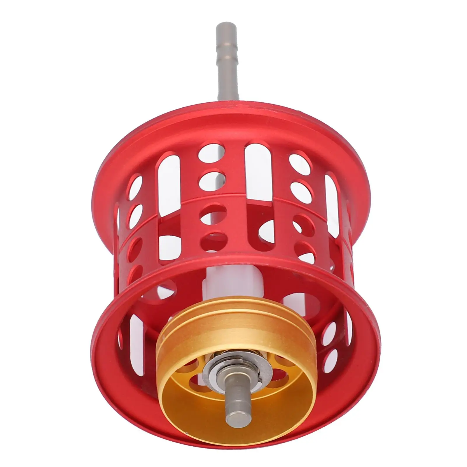 Low-Profile Baitcasting Fishing Reel Spool - Metal Conversion Accessory for Enhanced Performance