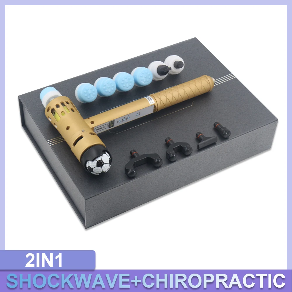 Portable Shockwave Therapy Machine Physiotherapy Equipment Body Relax ED Treatment Shock Wave Pain Relief Vibrator Massager 3in1
