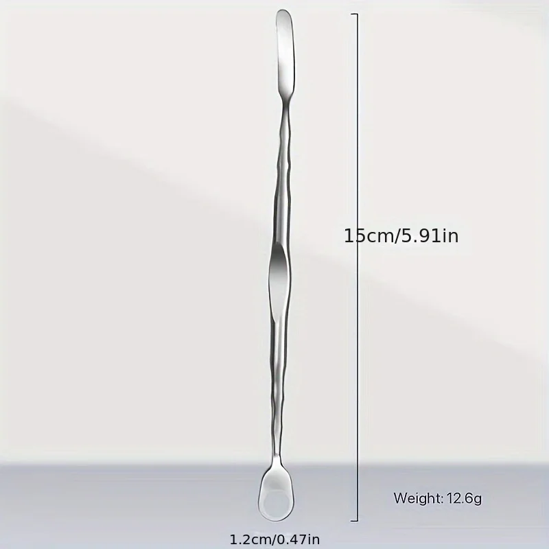 Estrattore di punti neri a doppia testa in acciaio inossidabile - Estrattore di acne e imperfezioni, strumento per la pulizia dei pori per tutti i tipi di pelle