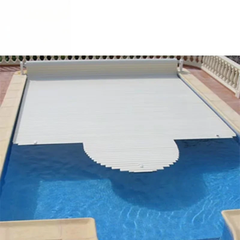 Automatic Electric Retractable Safety Swimming Pool Cover Above Ground Pools Pool Covers Reels