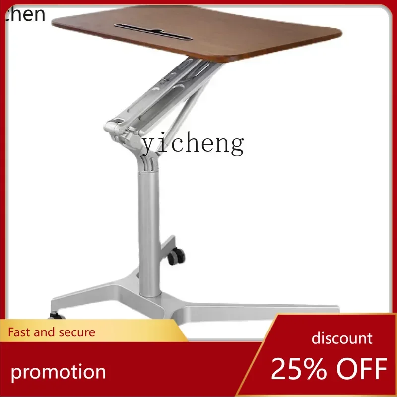 ZMLLecture Table  Lifting Mobile Standing Office Computer Desk Lecture Table Training Conference Lifting Table