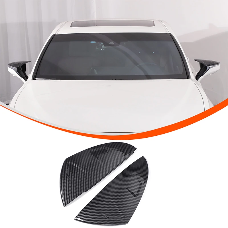

For 2018-2025 Lexus ES/UX/LS car exterior modification parts exterior rearview mirror cover replacement ABS (left peptide)