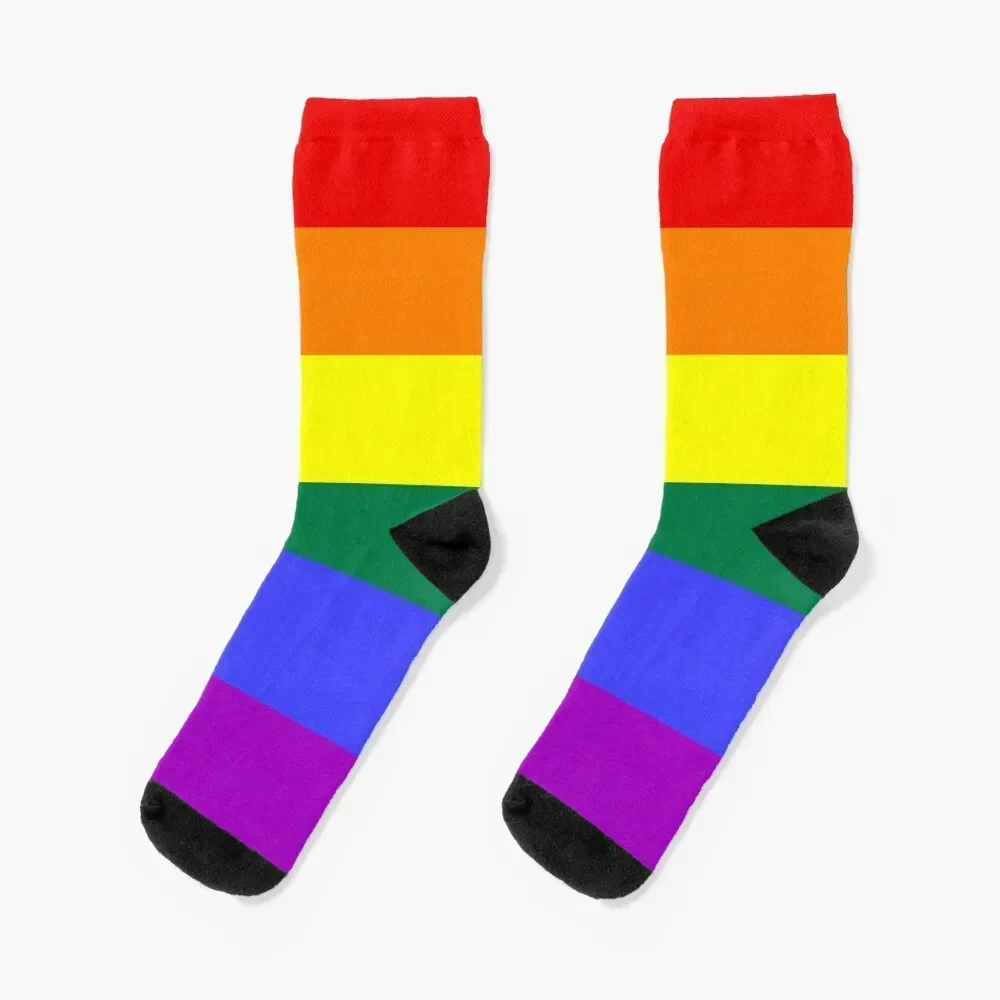 

Pride Flag Socks Thermal man winter japanese fashion Wholesale winter gifts Socks Men's Women's