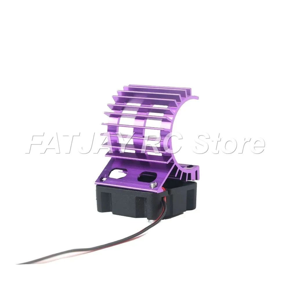 FATJAY 24-48mm RC Motor Heatsink | 5V-12V Cooling Fan with JST DuPont Connectors for Brushless Motors