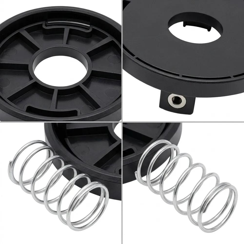 Trimmer Spool Cover With Spring Replacement For GE-CT 3630 Li E Solo And For Agillo 36255 BL For Trimmers LawnMower Spool Cover