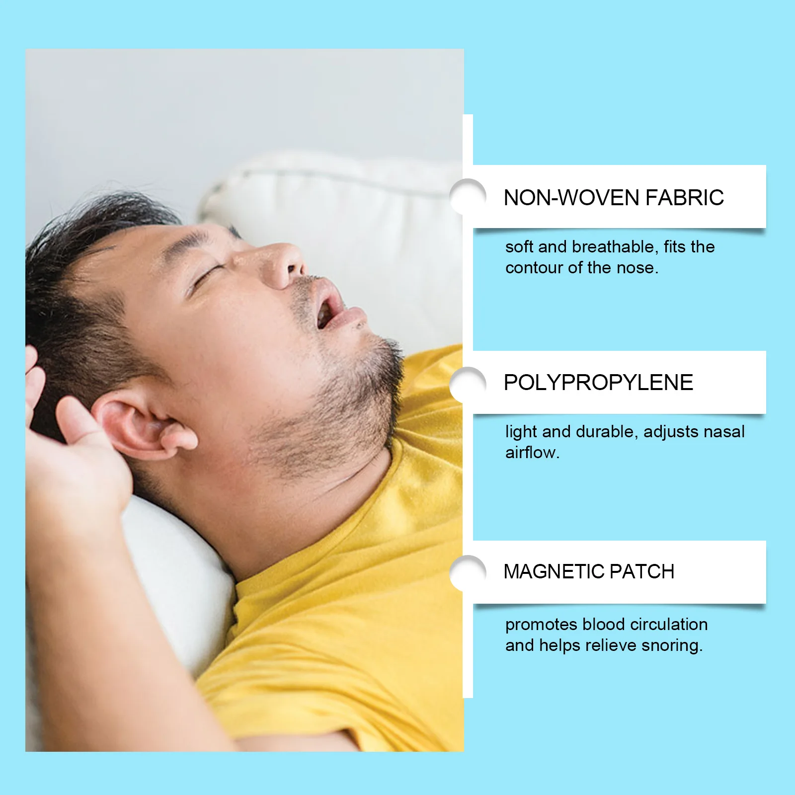 مجموعة العناية بالأنف المضادة للشخير من كوجول، مكونات لطيفة، تصميم مريح، موسع الأنف، تعزيز مدخل الأكسجين، التنفس، عبوة مشبك الأنف #4
