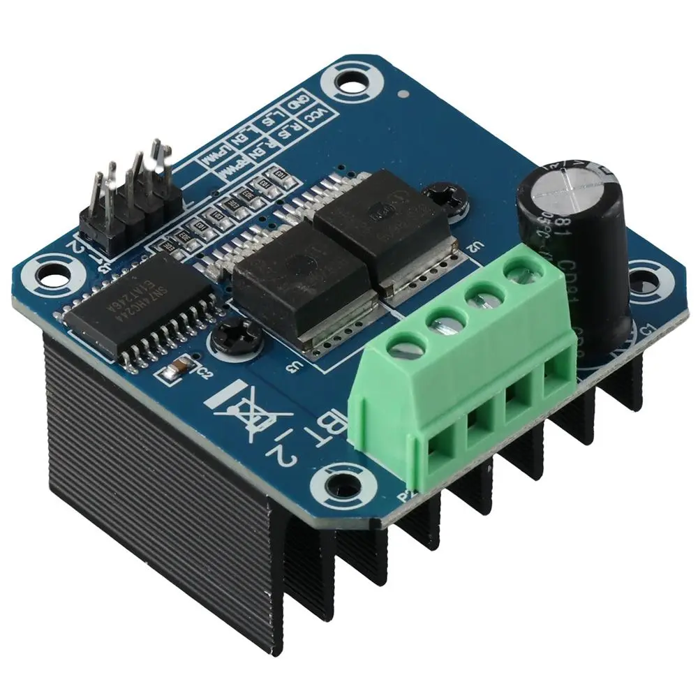 

High power 43A Motor Speed Control BTS7960 Vehicle Module Control Board Arduino Current Limit