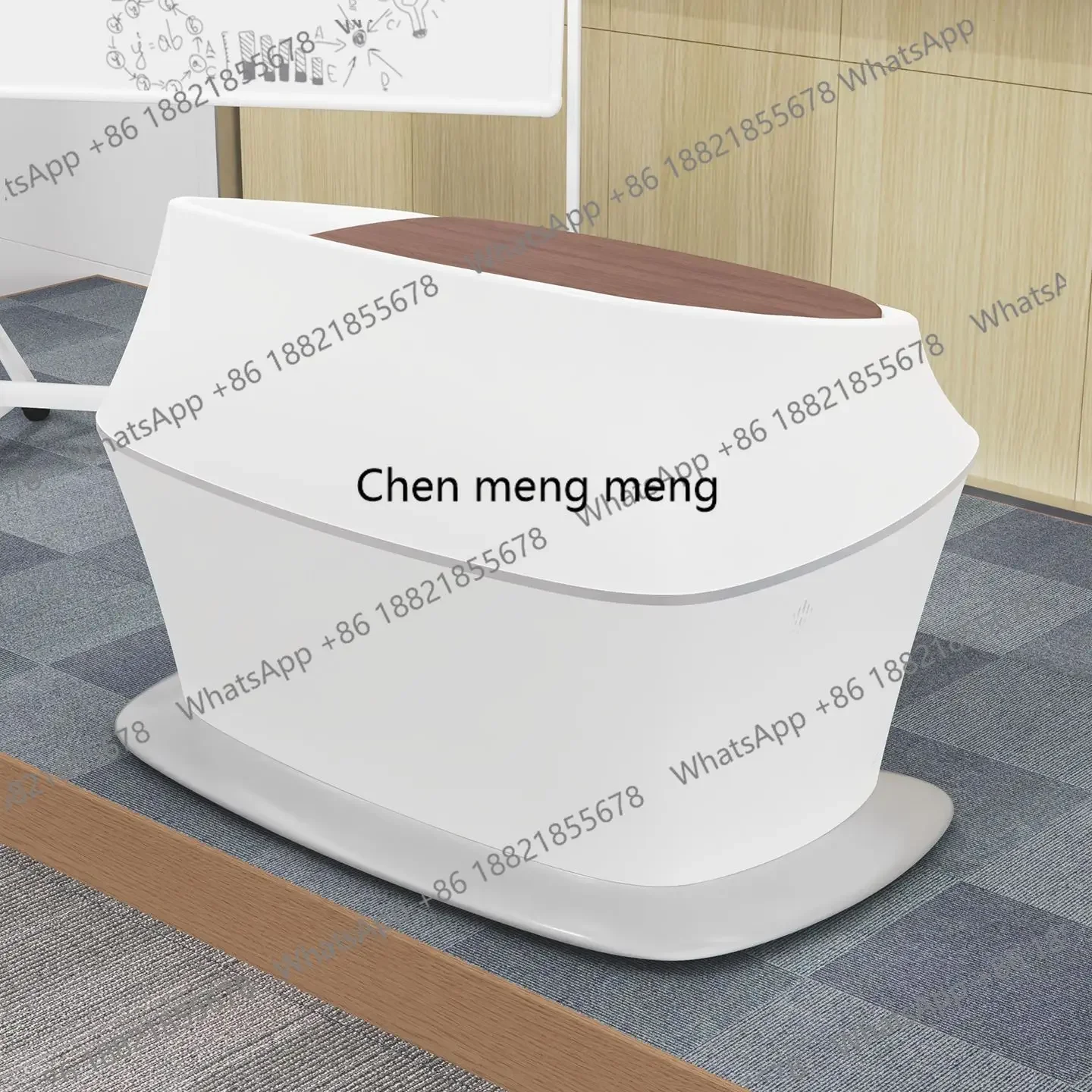 X188 Electric lift podium Speaker podium Conference training  School classroom podium