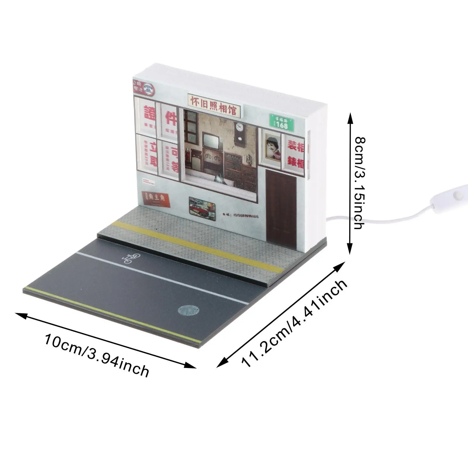 1/64 Modellauto Display Szenenlayout für Geburtstagsgeschenk Halloween Wohnzimmer