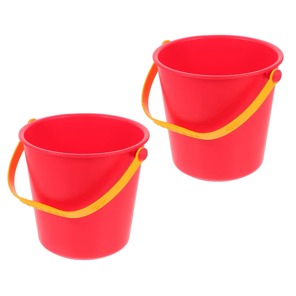 Jouer au sable jouets pour enfants seaux à creuser petits seaux de plage portables fournir des jeux d'eau légers