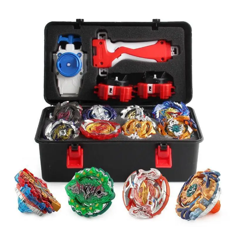 Beyblade Burst Spark GT Toy Arena Metal Fafnir Bey Blade Boy Deluxe Edition 12PCs Gyro Storage Box Assembled Toys