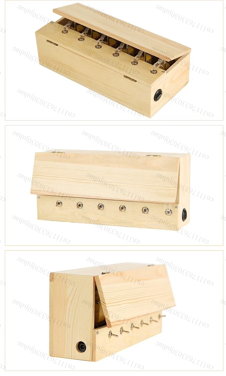 Multi-Switch Useless Box Funny Automatic Useless Machine Toy for Stress Relief & Gifts