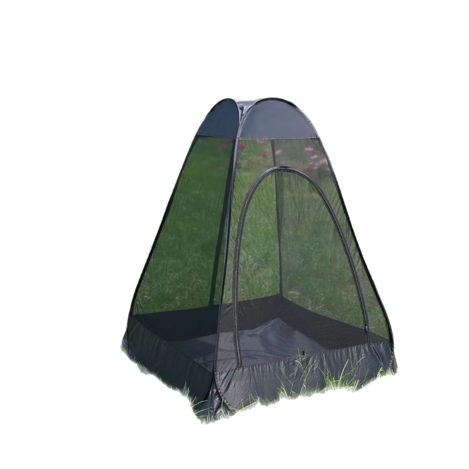 Carpa de malla antimosquitos para pesca y camping, de apertura rápida, para exteriores, de verano, de lanzamiento manual, fácil de montar y transportar.