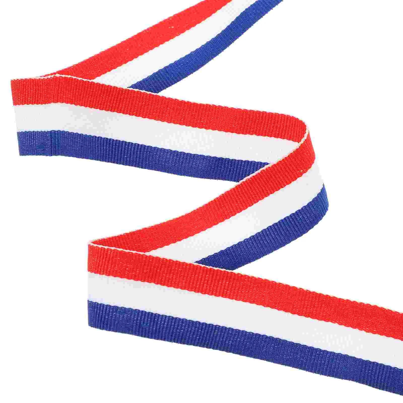 12 Pcs Medal Lanyard Multi-function Neck Ribbon Sports Meeting Award Straps Ribbons with Clip Competition Party Tie