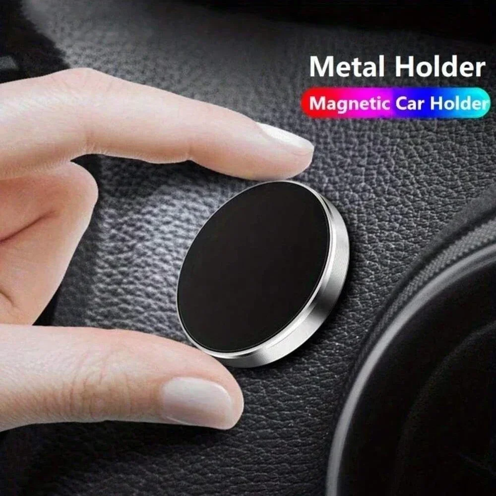Mini Magnetic Suction Car Mount - Penyangga Ponsel Universal untuk Dashboard & Kaca Depan Mobil
