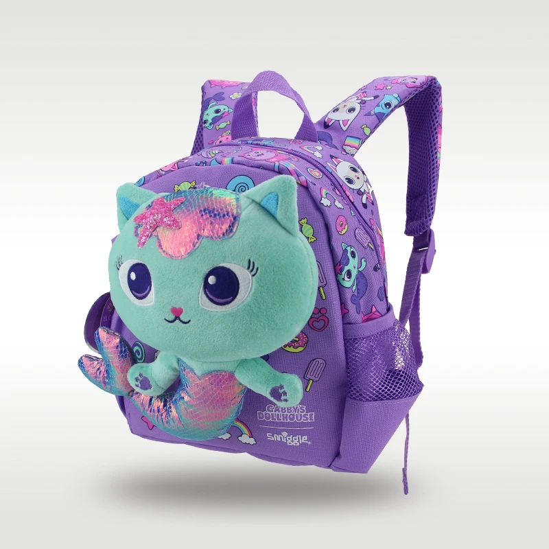 Australia smiggle backpacks kindergarten schoolbag girls baby backpack Plush kids Gabby 1 2 3 4 years old 11 inch