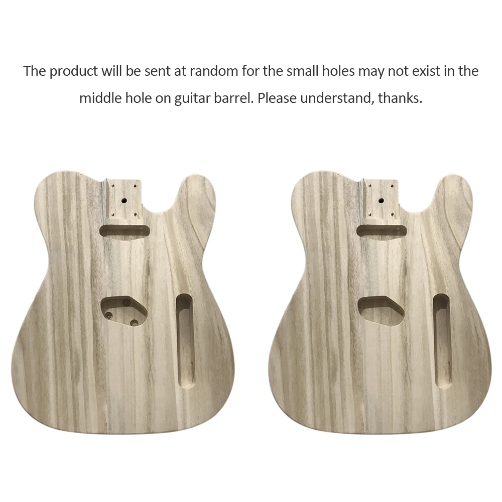 

Maple Guitar Barrel Polished Wood Type Electric Guitar Barrel Electric Maple Guitar Barrel Body For TL Guitar
