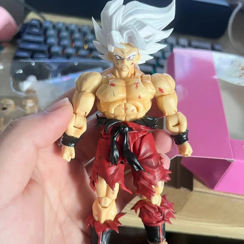 new-n-t-shf-super-series-weekly-color-goku-battle-damage-30-body-action-figure-toy-collection-gift-in-stock