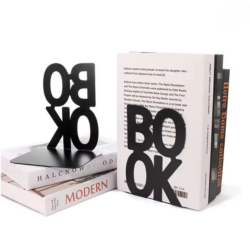 

2 шт. железных подставок для книг, держатели для книг для дома, офиса и библиотеки, нескользящие, для полок, школьные канцелярские принадлежности