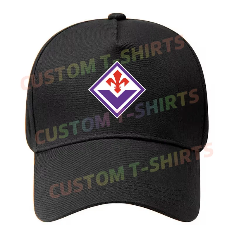 

Black Cap Fiorentina Italian Football Team Baseball Cap Snapback Caps Casquette Hats Fitted Casual Gorras Hip Hop Dad Hat Unisex