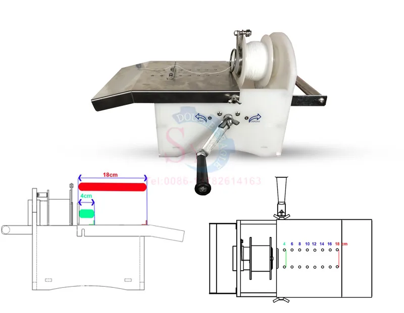 Mesin pemutar sosis Manual portabel, mesin pemutar sosis Manual, mesin serat pengikat pengikat pengikat simpul tangan, harga murah