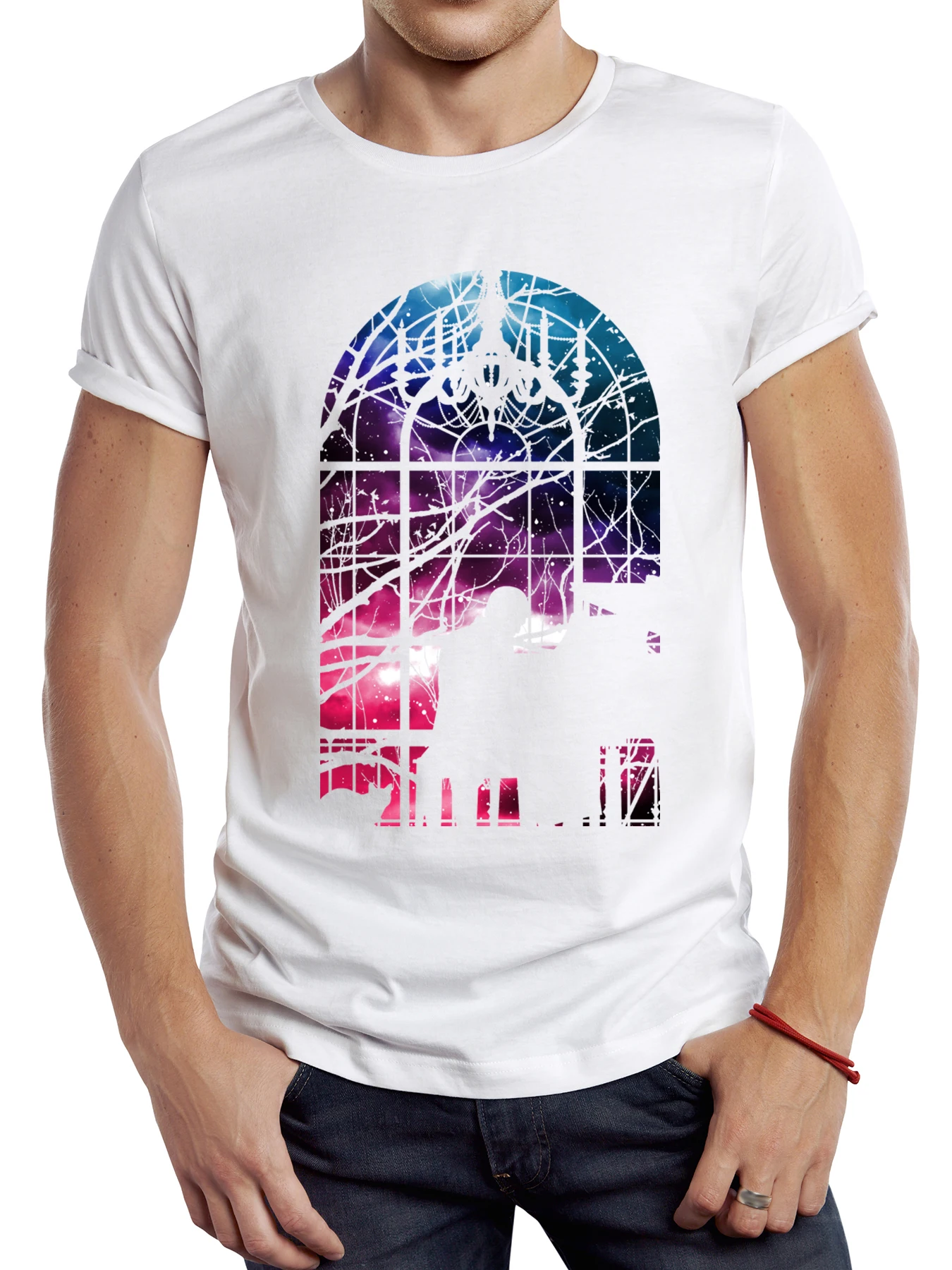 

FPACE Funny Midnight Sonata Printed TShirt Graphic Casual Man T Shirt Streetwear Hipster Hip Hop Loose Women Tees