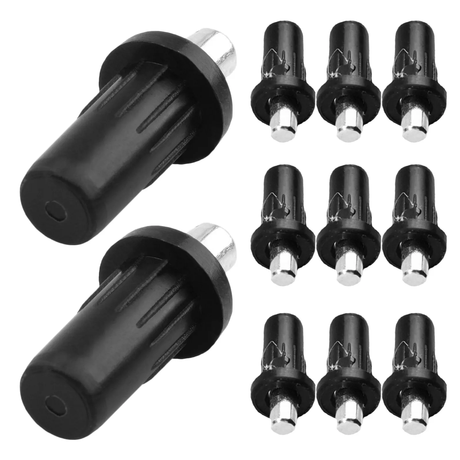 40Pcs Shutter Repair Pins Plastic and Iron Retractable Replacement Pins for Plantation Shutters Louvers Blinds Fasteners