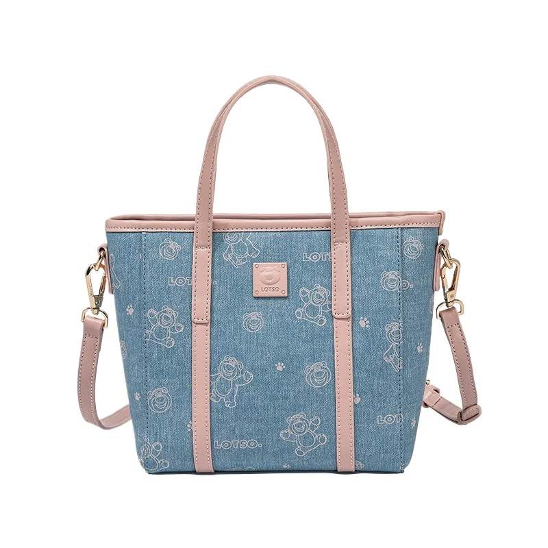 

Disney Lotso Shoulder Bag Women Luxury Purse Playful Handbag Fashion Casual Daily Use Style