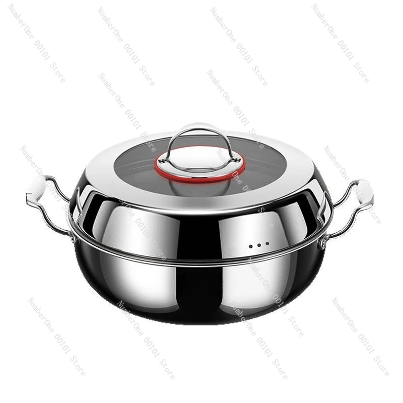 316 Stainless Steel Steamer | Home steam hot pot | Thicken the steaming pot
