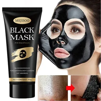 ลบสิวหัวดํา ดูดซับสิว พอกหน้าสีดํา ทําความสะอาดสิว ให้ความชุ่มชื้น ผู้ชายและผู้หญิง ใช้พอกหน้า ผลิตภัณฑ์ดูแลผิวหน้าเกาหลี