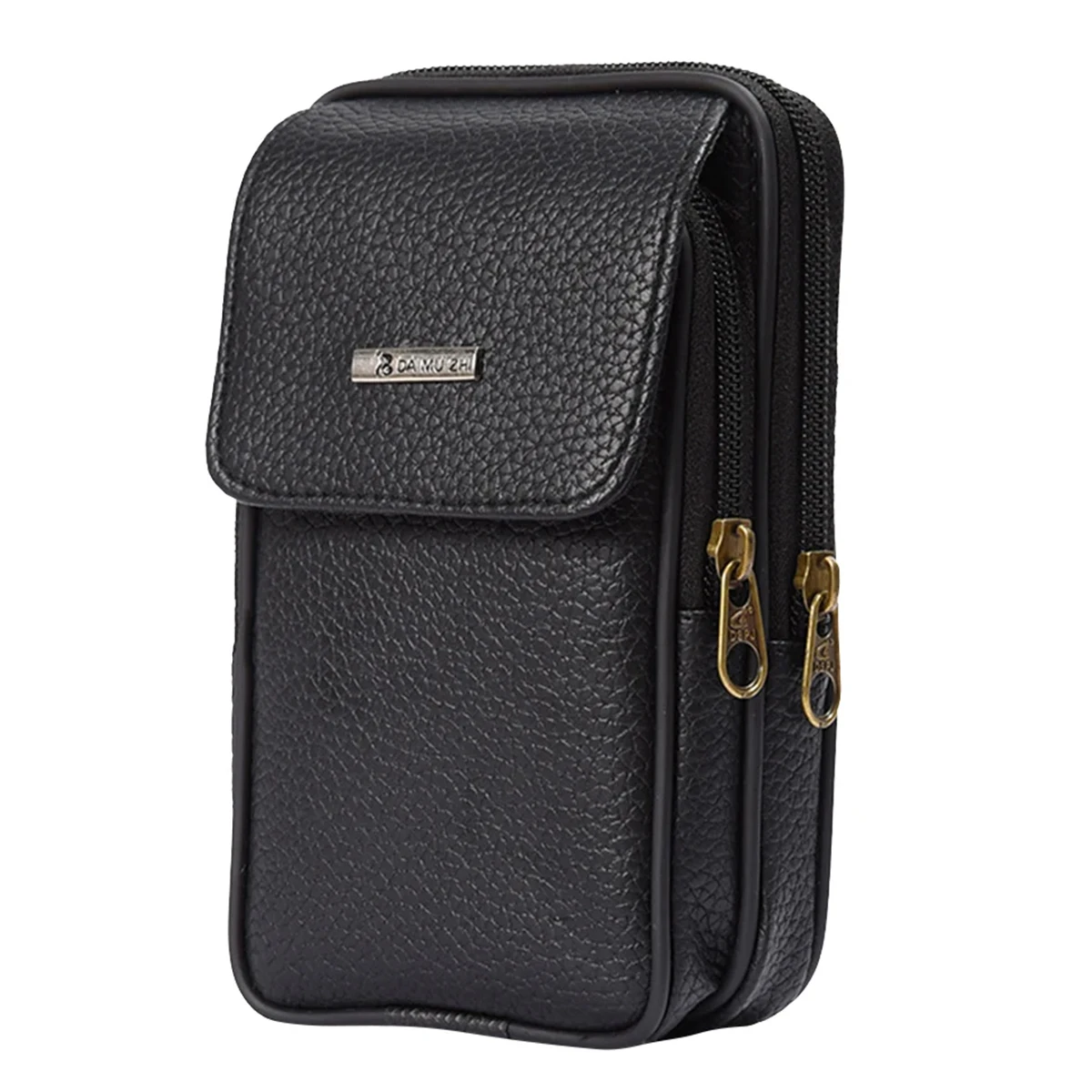 

PU Leather Men Small Waist Bag Solid Color Bum Belt Pack Casual Fanny Business Waist Bag Men Travel Sports Belt Bum Phone Pouch
