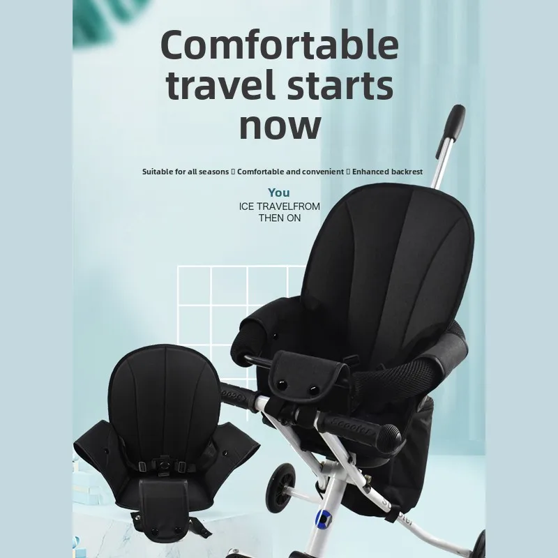Comfortabel rondom kinderdraagzak Barest Vangrailkussen Universeel accessoire voor babyschuif Se en Breathabili