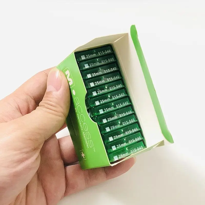 الأسنان Dentsply الأصلي قناة الجذر R الملفات 21/25 مللي متر قناة الجذر الأسنان إندو R-ملف أدوات تقويم الأسنان