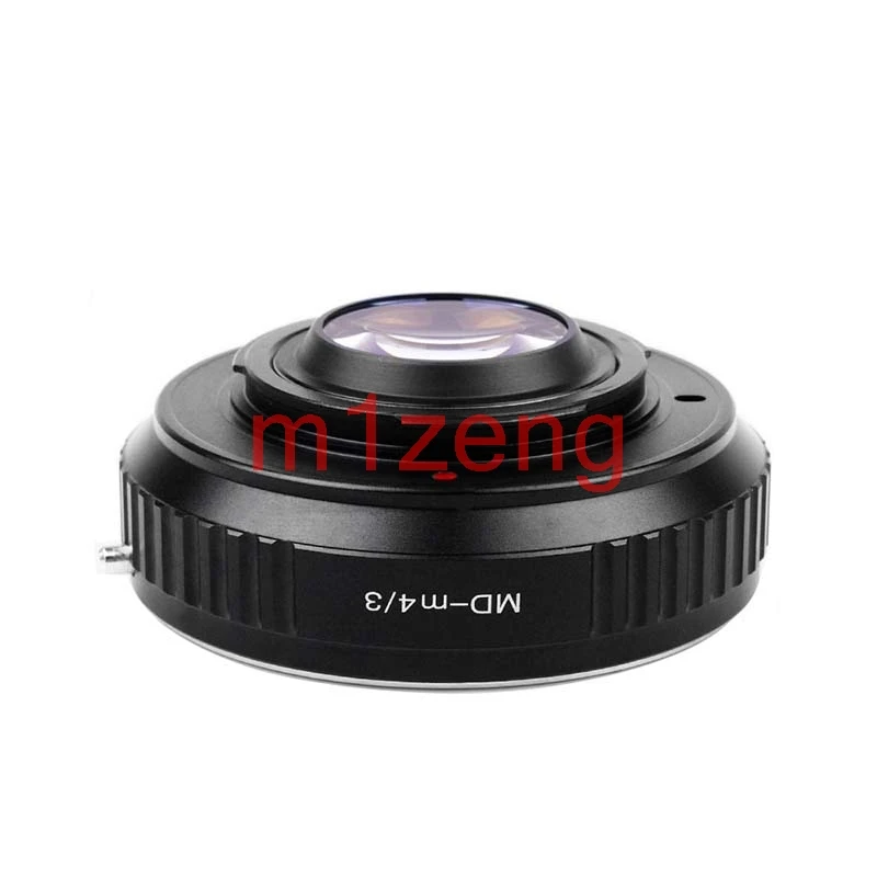 Focal Reducer Speed Booster Turbo adapter ring for minolta md mc Lens to m4/3 GF7 E-PL6 GH4 gm5 g9 GX7 EM5 EM1 em10 camera