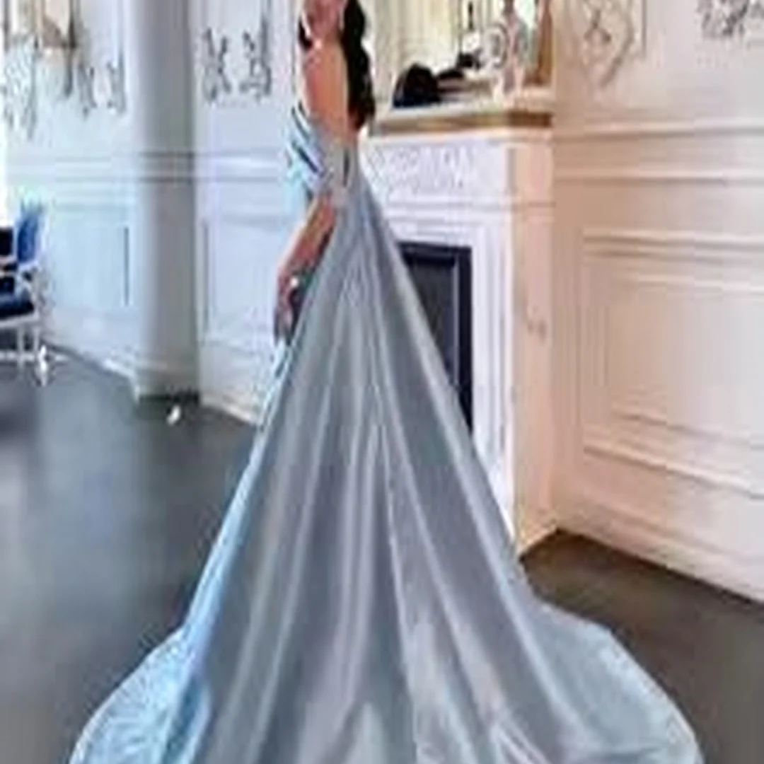 カスタムメイドのオフショルダーマーメイドプロムドレス、ビーズ刺繍のフォーマルイブニングドレス、誕生日パーティー、プロムガウン（女性用）