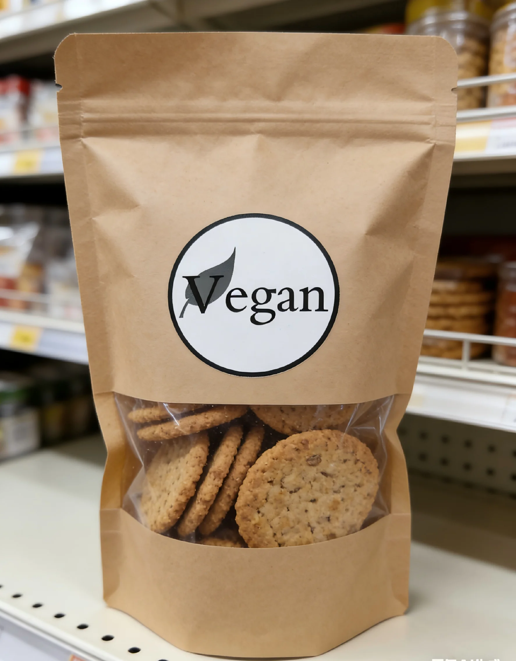 Vegan Food Rotation Labels 1.5 Inch - Round Circle Dots 500 Adhesive Stickers