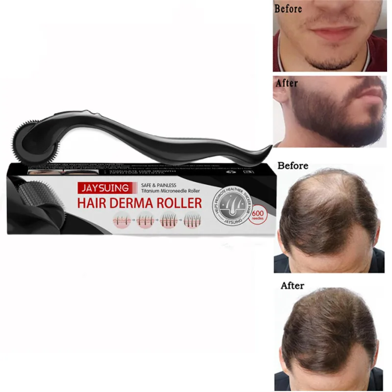 Men Tự Nhiên Mọc Râu Derma Roller DRS 540 Micro Kim Dermaroller Lông Mọc Chống Rụng Tóc Trị 0.2/0.25/0.3Mm