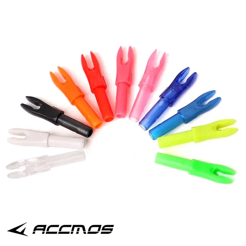 50 sztuk Size S ID4.2mm Arrow Nocks Carbon strzałka z włókna szklanego End łucznictwo akcesoria zrób to sam