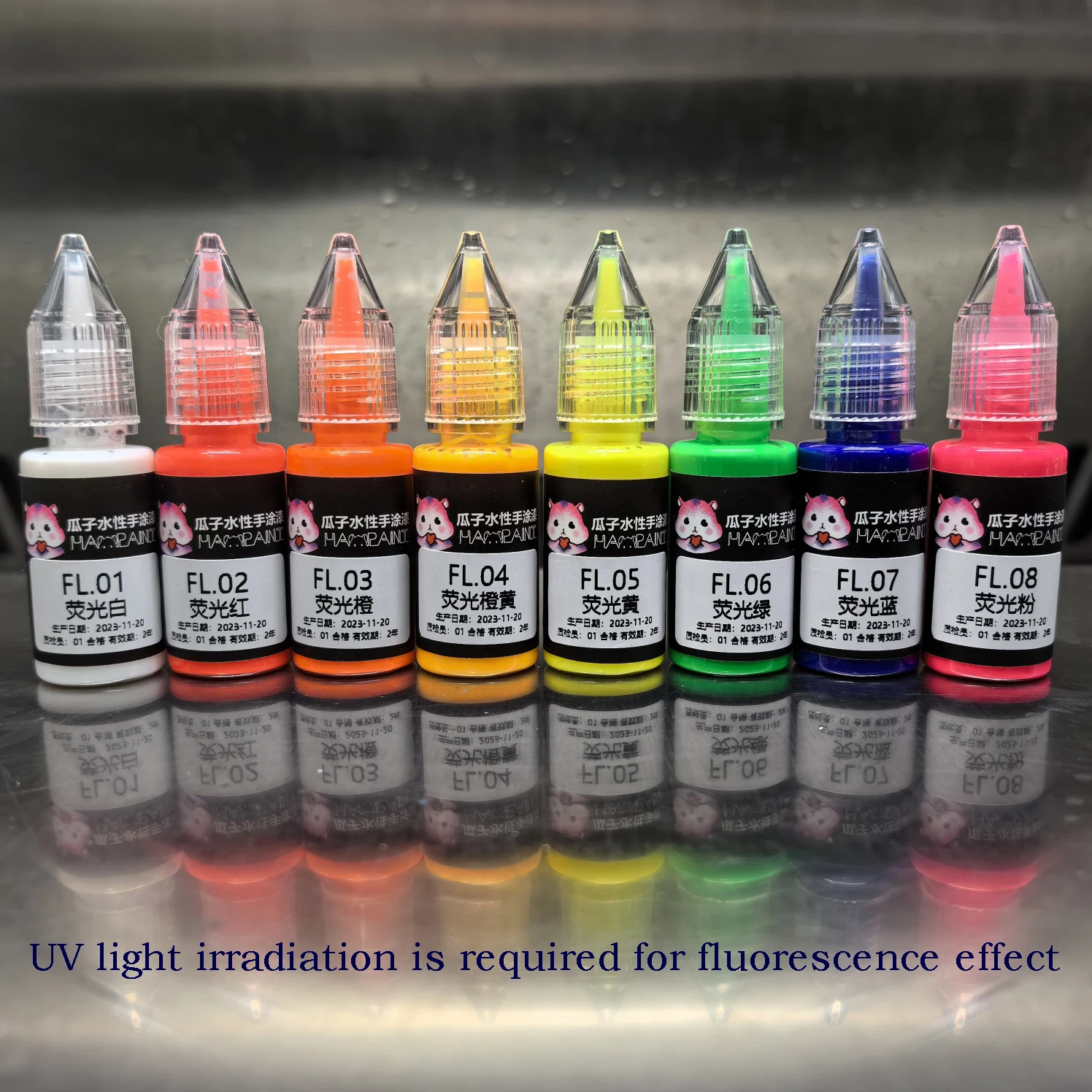 

Model Painting 10ml Water-Based Fluorescent Ink Panel Liner Model Figures Coloring Tools For Model Hobby DIY