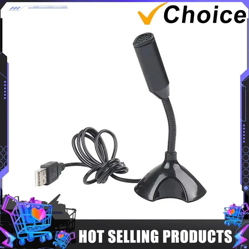 2024 USB Microphone For Laptop And Computer Adjustable Studio Singing Gaming Streaming Mikrofon Stand Mic With Holder Desktop