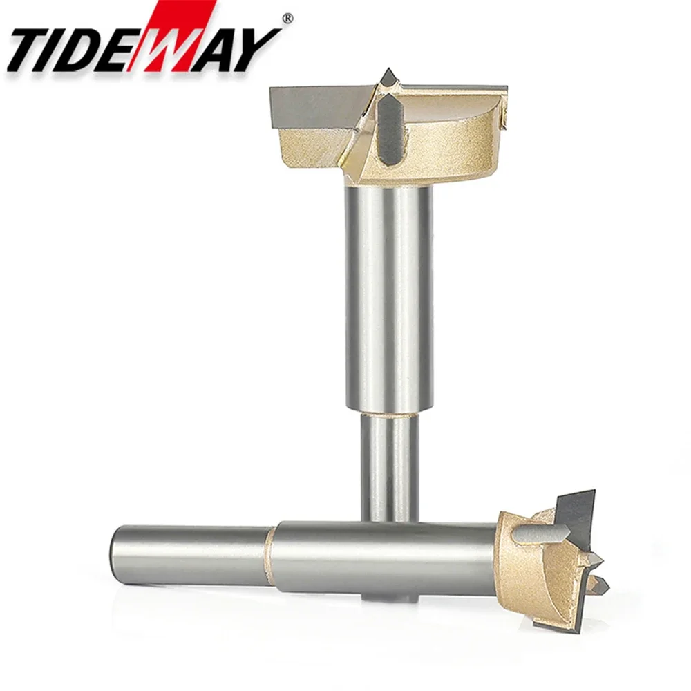 Tideway – ensemble d\'outils Forstner pour le travail du bois, forets à bois, auto-centrant, en carbure de tungstène, scie à trous, 1 pièce