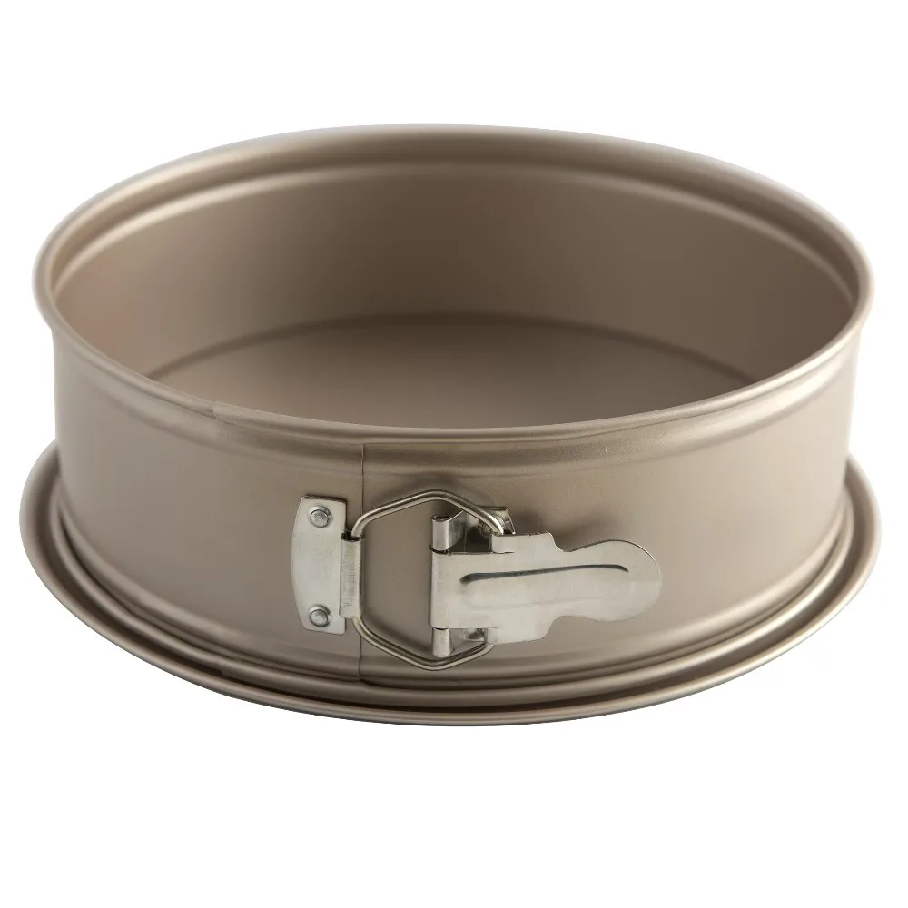 

Nonstick Carbon Steel Springform Cake Pan 9 Inch Round Baking Mold Cheesecake Pan with Removable Bottom for Home Kitchen