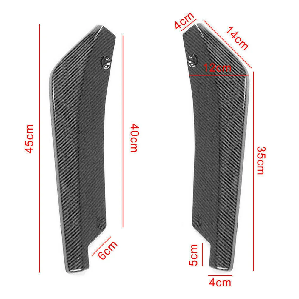 

Универсальный автомобильный диффузор-спойлер для бампера, передний сплиттер для аэродинамической оптимизации, плавное вождение, устойчивость к царапинам, материал PP